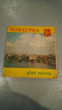 Stara mapa Warszawy