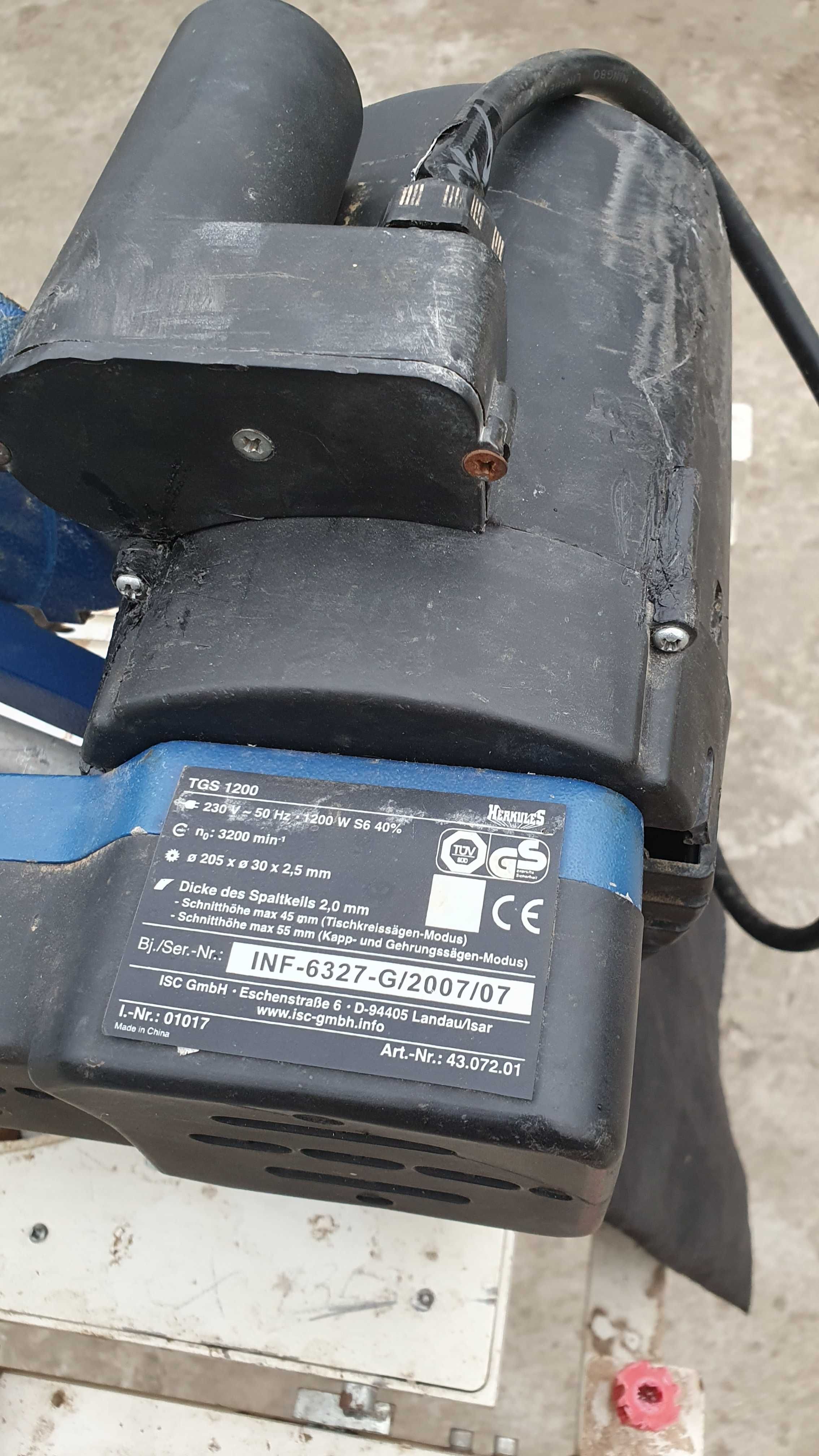 Piła Stołowa Ukośnica 2w1 HERKULES TGS 1200