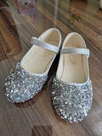 Туфлі сріблясті для дівчинки