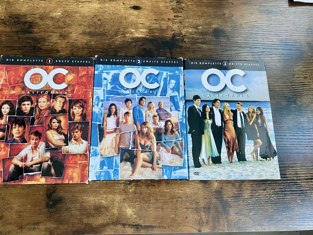 Serial Życie na fali, The OC  DVD 1-3 sezony