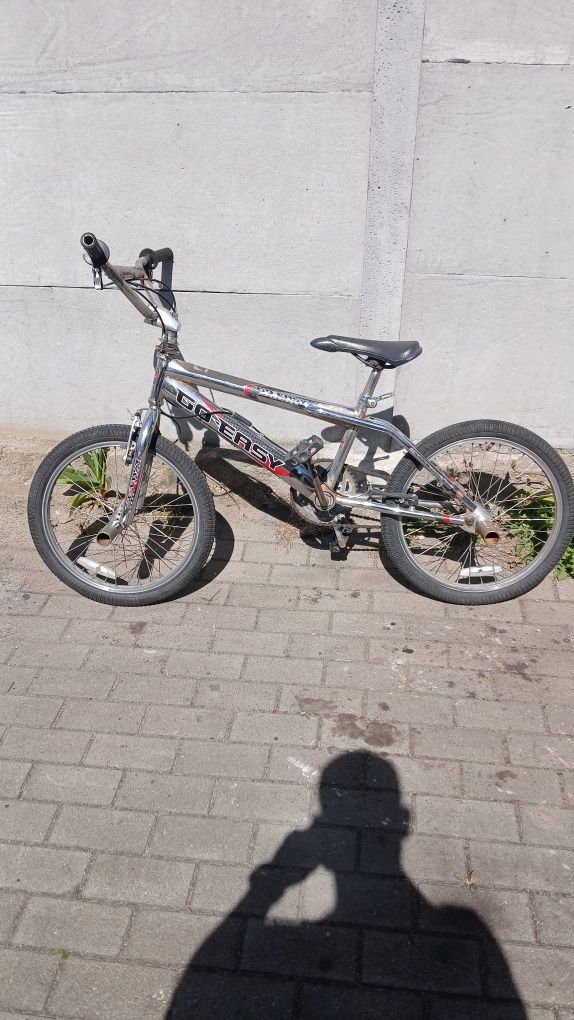 Rower BMX pegi przód tył