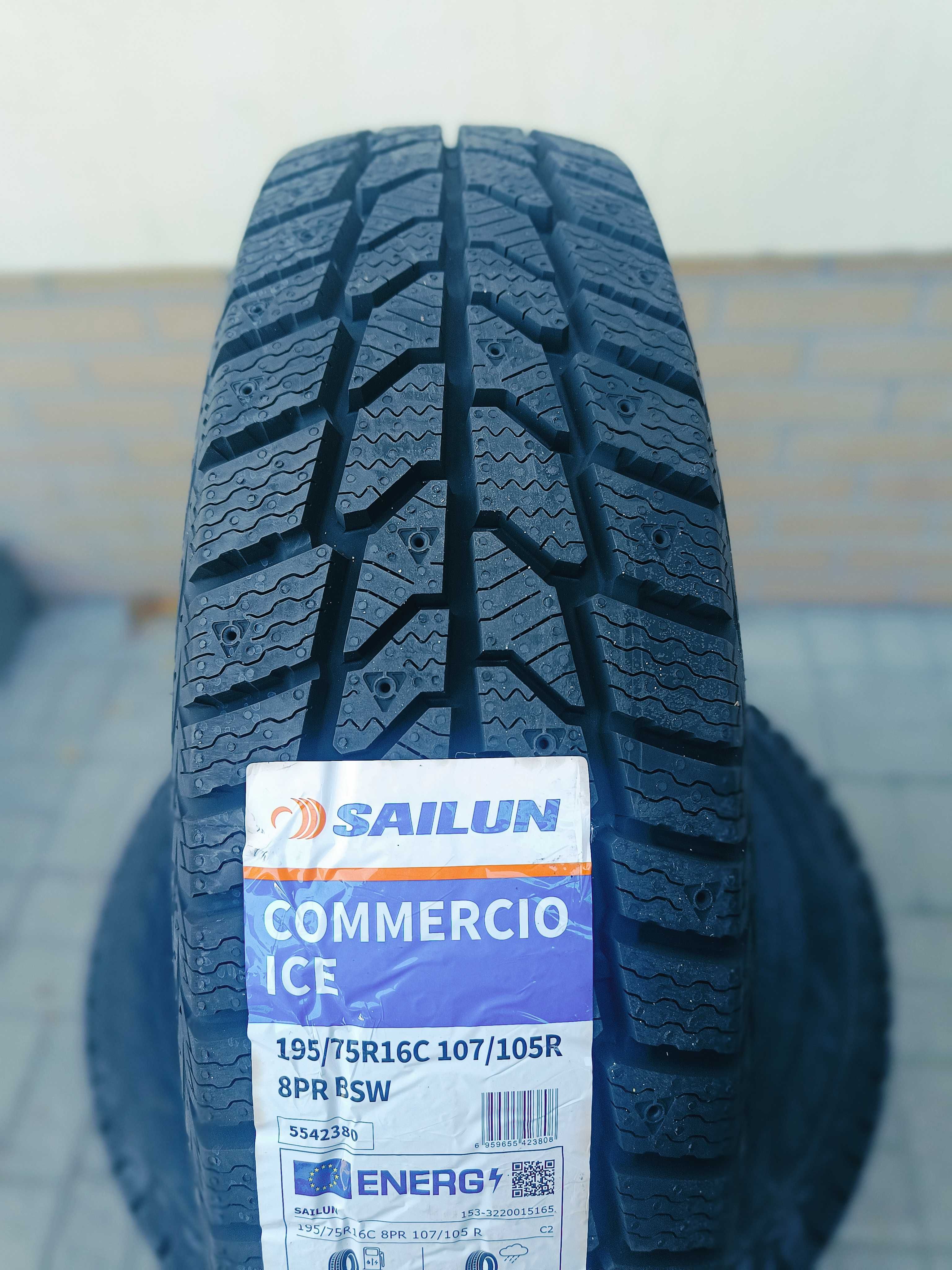 NOWA! Opona Zimowa 195/75R16C Sailun Commercio Ice WYSYŁKA MONTAŻ