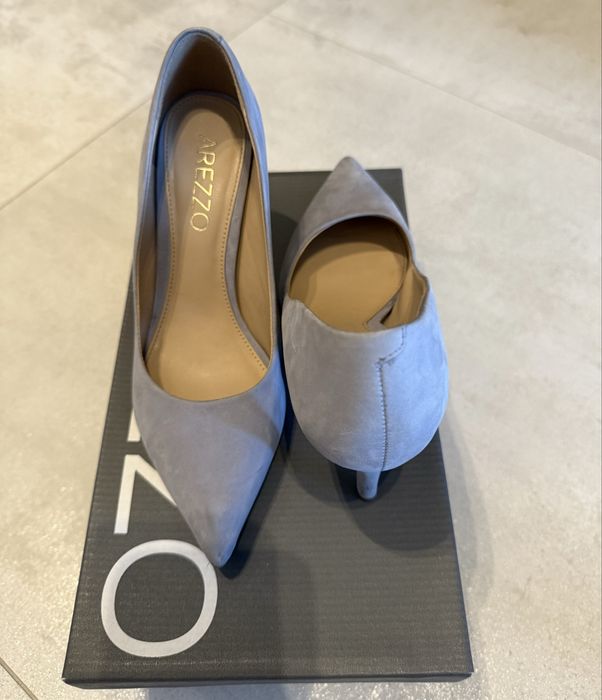 Туфлі-човники Arezzo, блакитно-лілового кольору