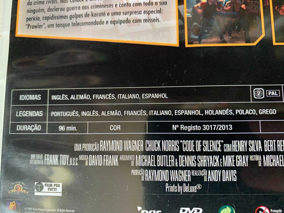 [DVD] O Código do Silêncio (Code of Silence)