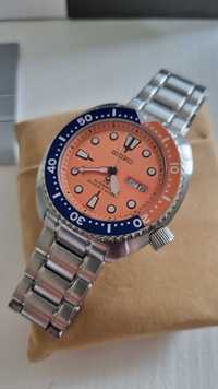 Zegarek automatyczny Seiko Prospex TURTLE Orange idealny na lato