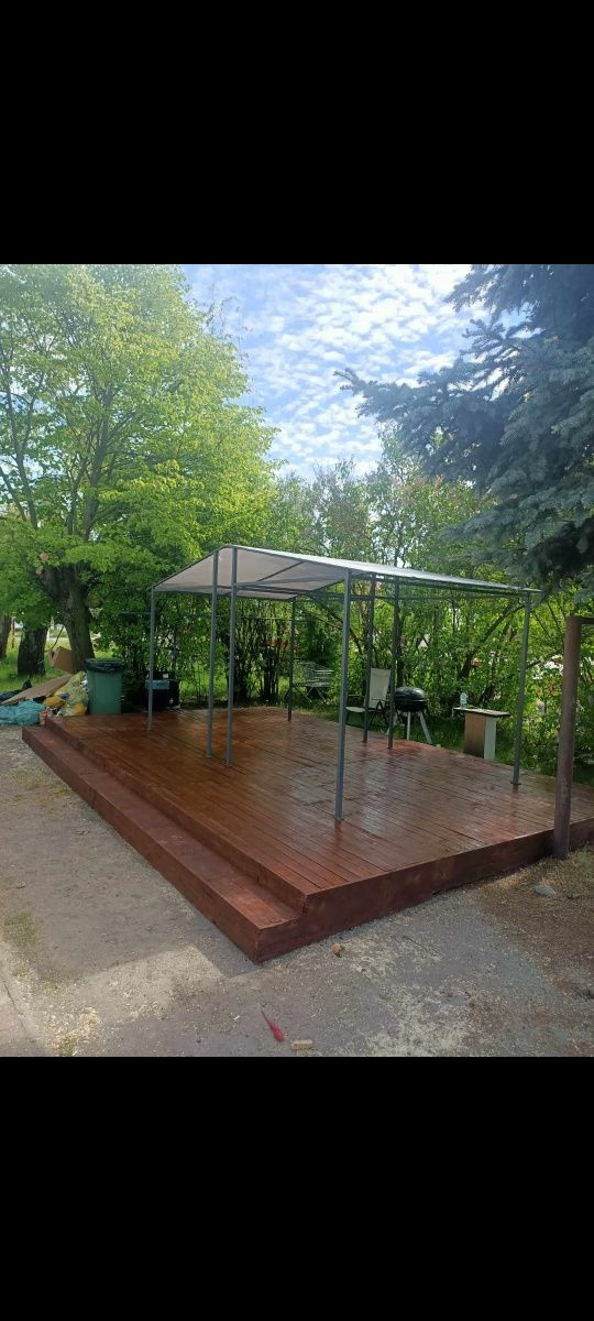 Gotowe moduły blatowe 240x100 Na tarasy