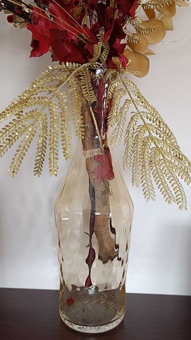 Jarra alta em vidro Transparente