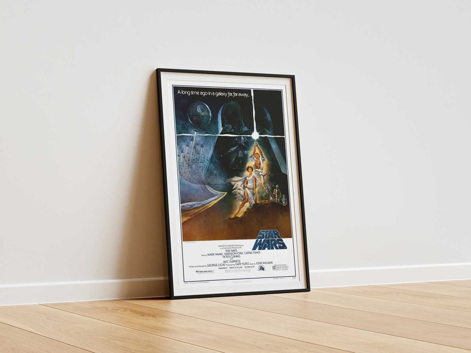 Plakat kinowy Star Wars Vintage