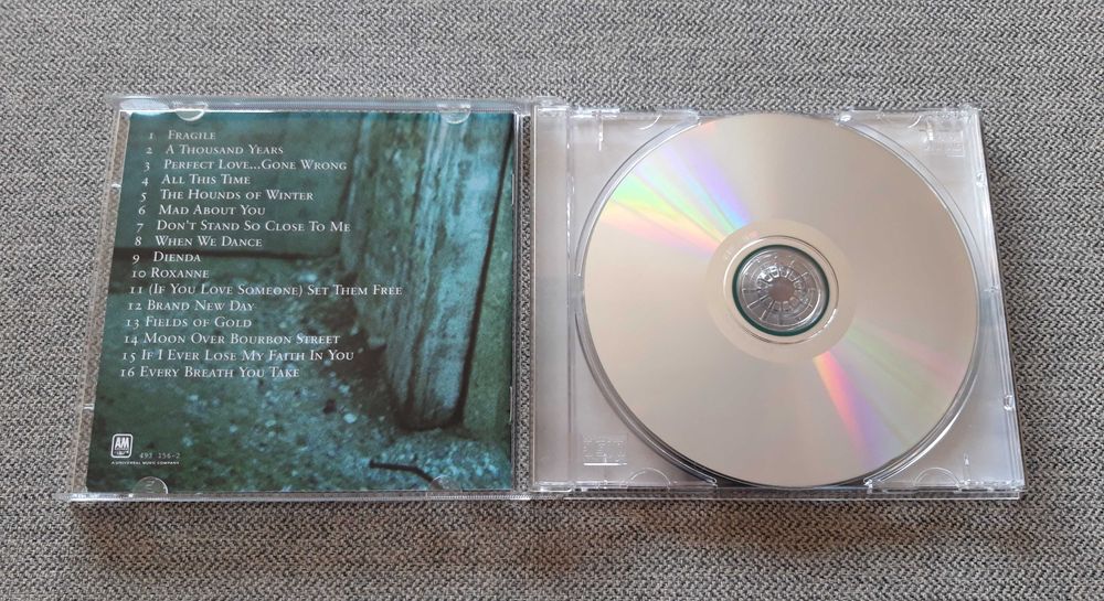 CD música Sting "... All this time"