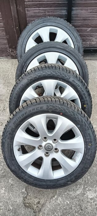 Sprzedam całe koła aluminiowe zimowe 17 cali do Opel Astra J