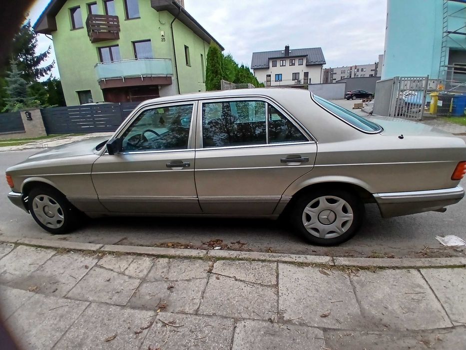 Mercedes S W-126  300 SE klimatyzacja