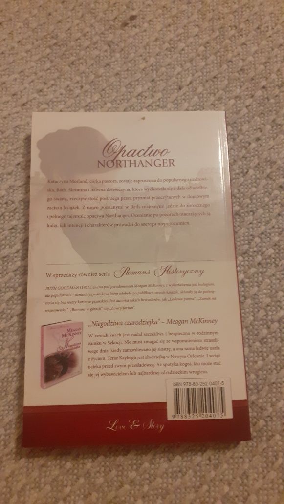 Jane Austen opactwo Northanger klasyka romansu