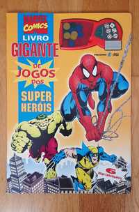 Livro Gigante Original Marvel de 6 jogos