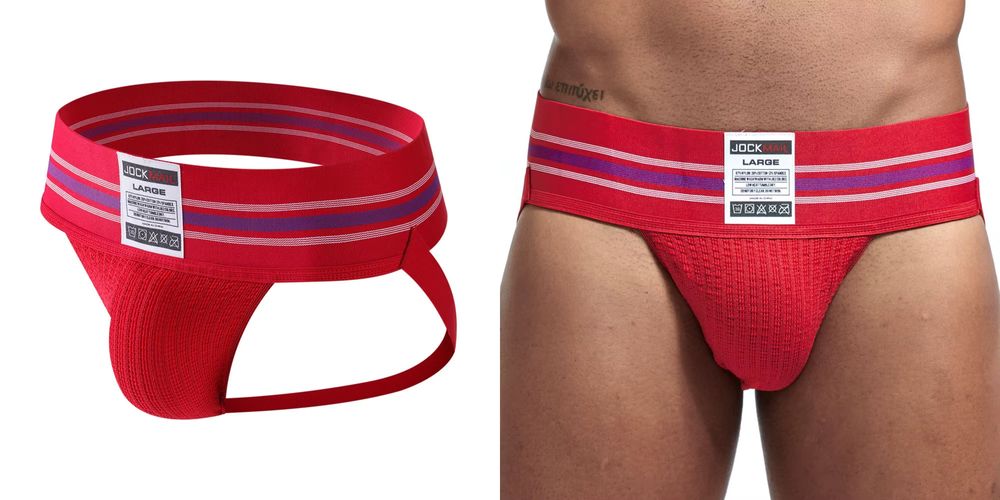 Męska bielizna premium JOCKSTRAP sport siłownia JOCKMAIL - XL