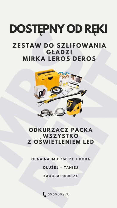 Wypożyczę Agregaty pompy GRACO szpachlarskie malarskie