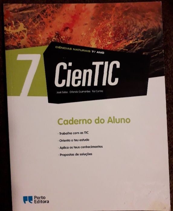 Caderno do Aluno - CienTIC 7 - Ciências (Actividades)Naturais - 7º Ano