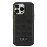 Etui Audi Synthetic Leather MagSafe na iPhone 16 Pro Max 6.9" - czarne