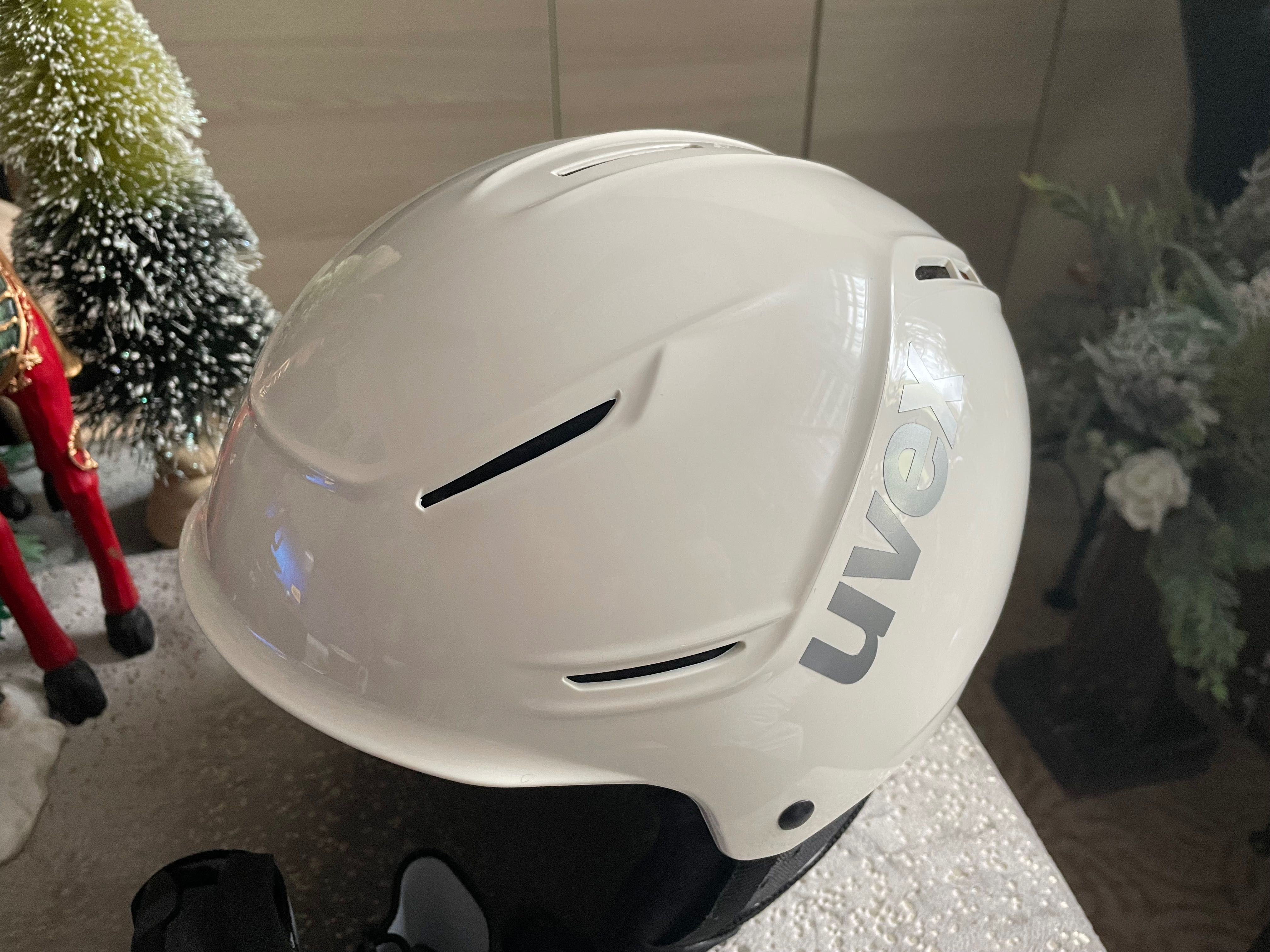 Kask narciarski snowboardowy wraz z goglami UWEX