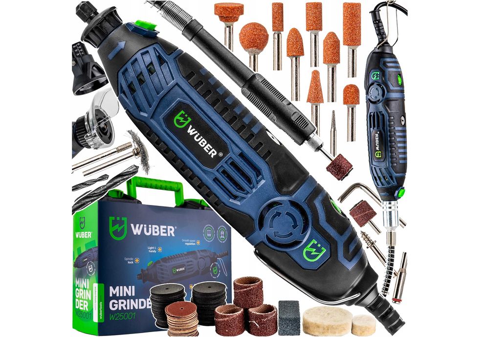 MINI SZLIFIERKA dremel 200W wielofunkcyjna STOJAK akcesoria 2525