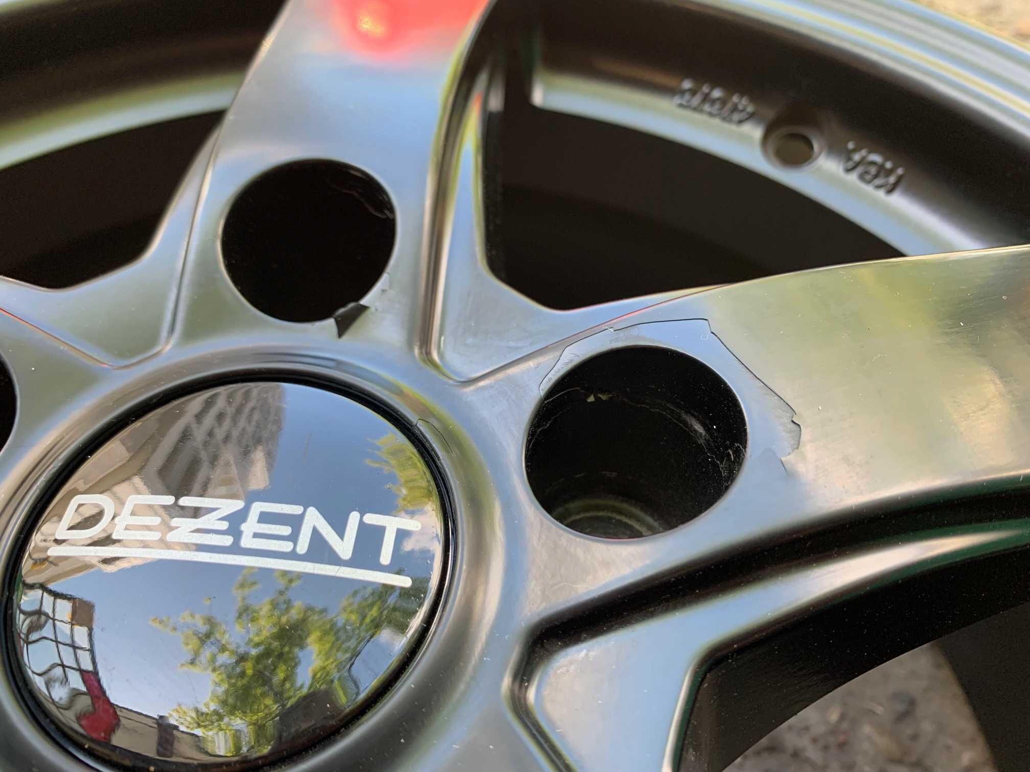 4x felgi DEZENT RE dark 16x6,5 roz. 5x114,3 ET 48 CEE'D DUSTER SX4 i30
