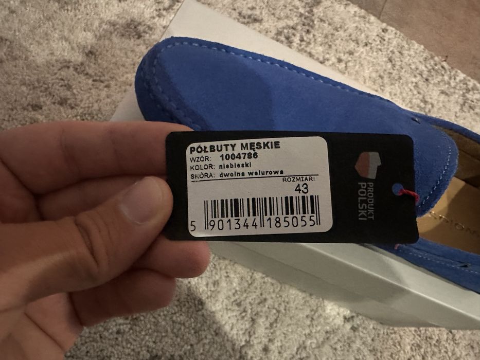 Mokasyny wojas 43 nowe