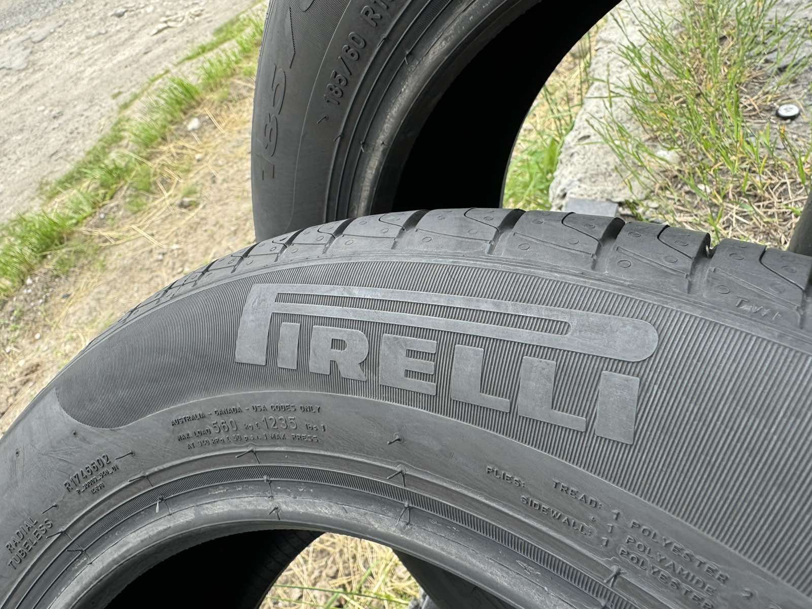 Літні шини Pirelli 185/60 R15 резина Р15