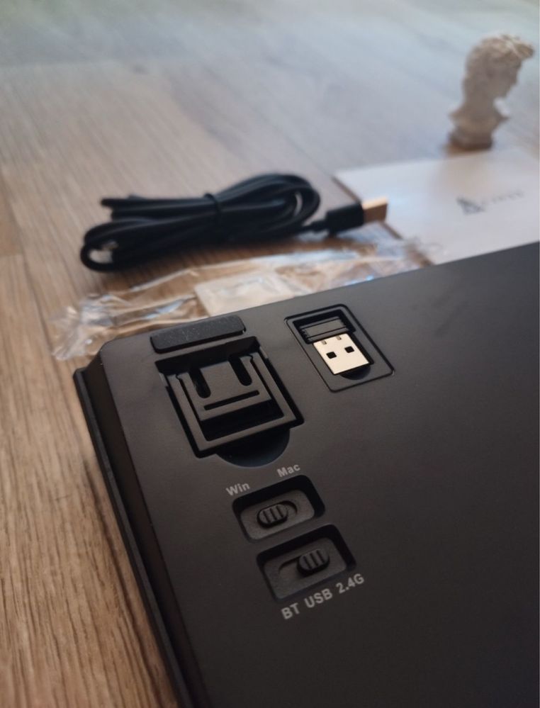 Ajazz ak820 pro клавіатура механічна, з екраном, ігрова клавіатура
