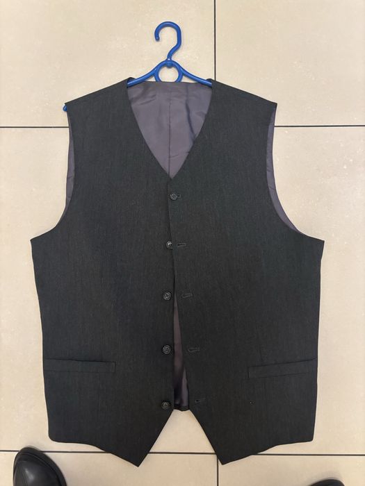 Granatowa kamizelka garniturowa ted baker uniwersalna