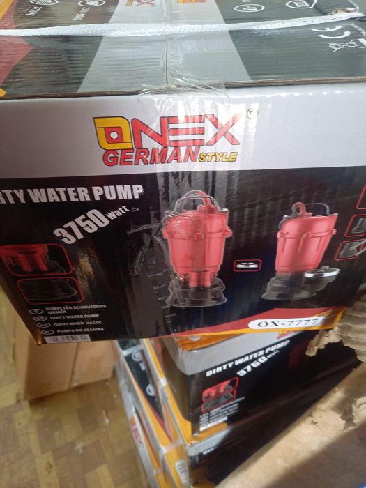Pompa Niemiecka do szamba 3750w żeliwna najwydajniejsza termik Wyprzed