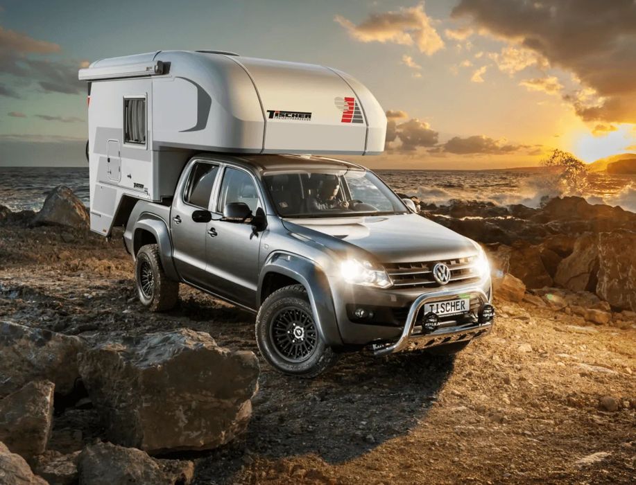 Nowa kabina kempingowa Tischer Trail 230S  Model Trail 220,  Camper, pickup, kamper 4x4, Ranger, Hilux, Navara