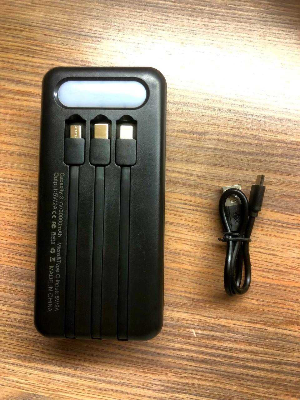 Power Bank Display 30000mAh новый