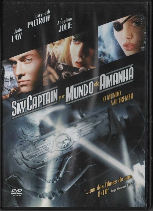 Dvd Sky Captain e o Mundo de Amanhã - acção - Angelina Jolie - selado
