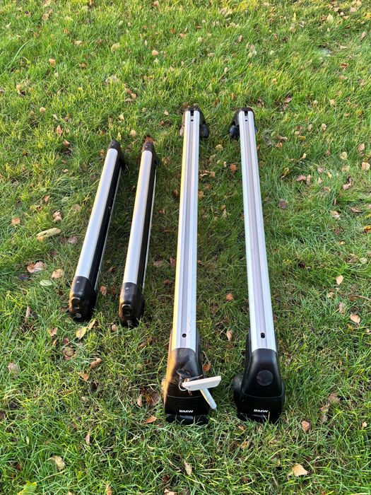 Bagażnik dachowy oryginalny bazowy belki poprzeczki BMW 5 E60