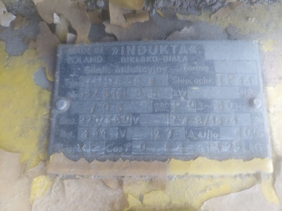 Sprawne Silniki elektryczne, wyciągarka   5,5 kW 17 kW Cena 3 zł za kg