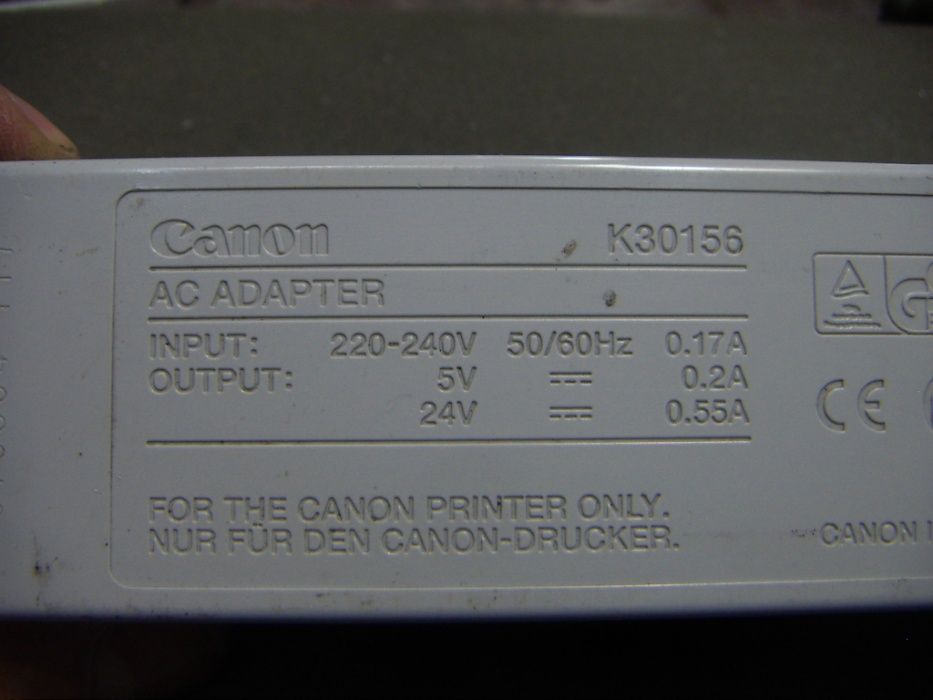 Блок питания Canon K30156 , K30157 24В 0,55А , 5В 0,2 А