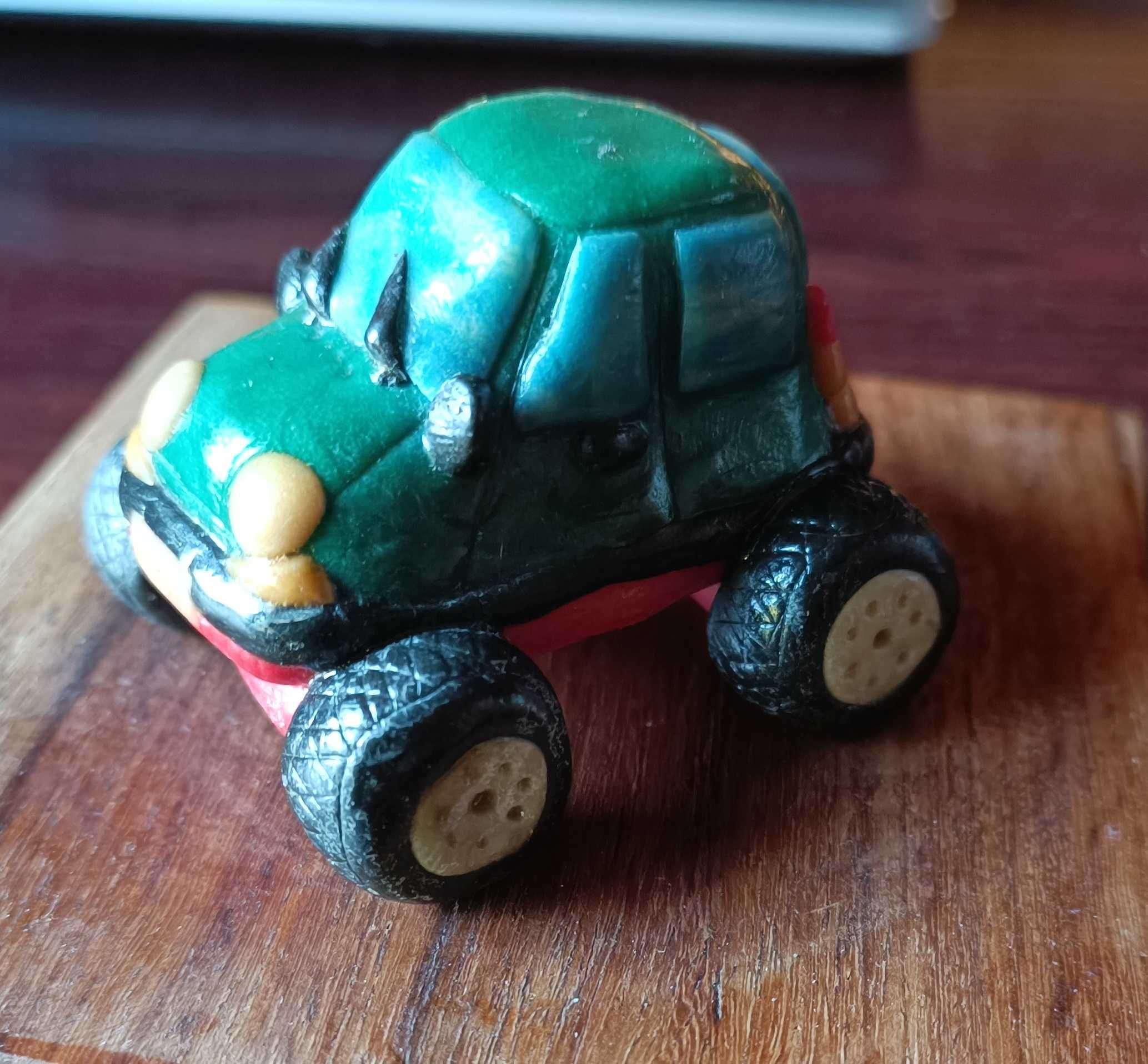 Autko samochodzik z modeliny zielony Daewoo Matiz