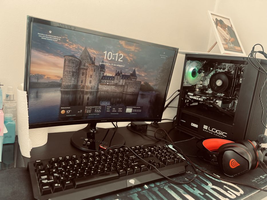 Monitor Samsung 24” Curvo Full HD – Novo