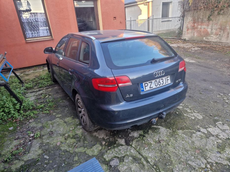 Audi po kolizji odpala