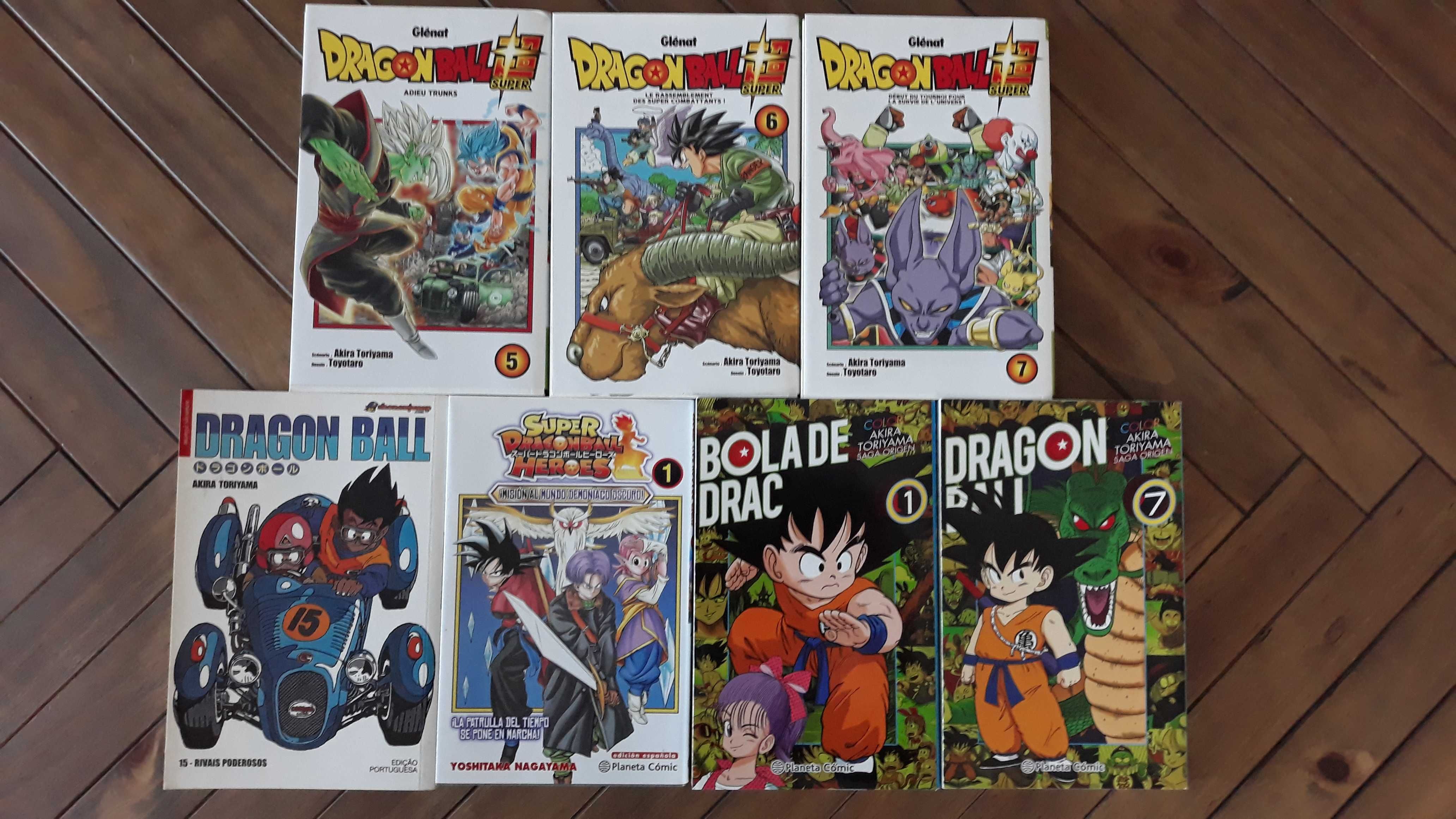 Dragon ball Z e Super Manga - Banda desenhada