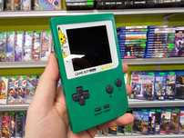 Gameboy Game Boy Pocket Green + nowy LCD z podświetleniem ZAMIANA