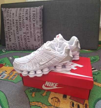 Buty damskie Trampk Nike_Shox_TL_White R.39