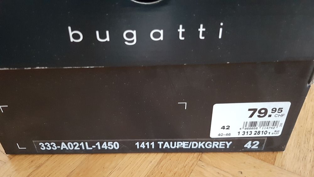 Демисезонные кроссовки Bugatti 40,41,42р,пр-во Германия,оригинал.