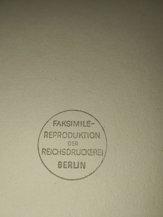 Faksymila grafiki Wygnanie Hagar Rembrandt Reichsdruckerei Berlin