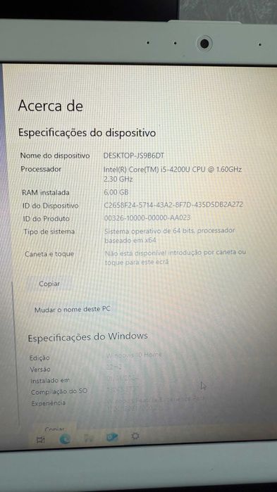 Computador portátil Toshiba Sattelite L50B12h