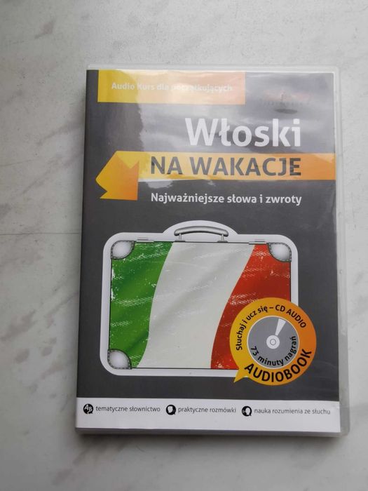 Włoski na wakacje. Najważniejsze słowa i zwroty. CD Audio audiobook
