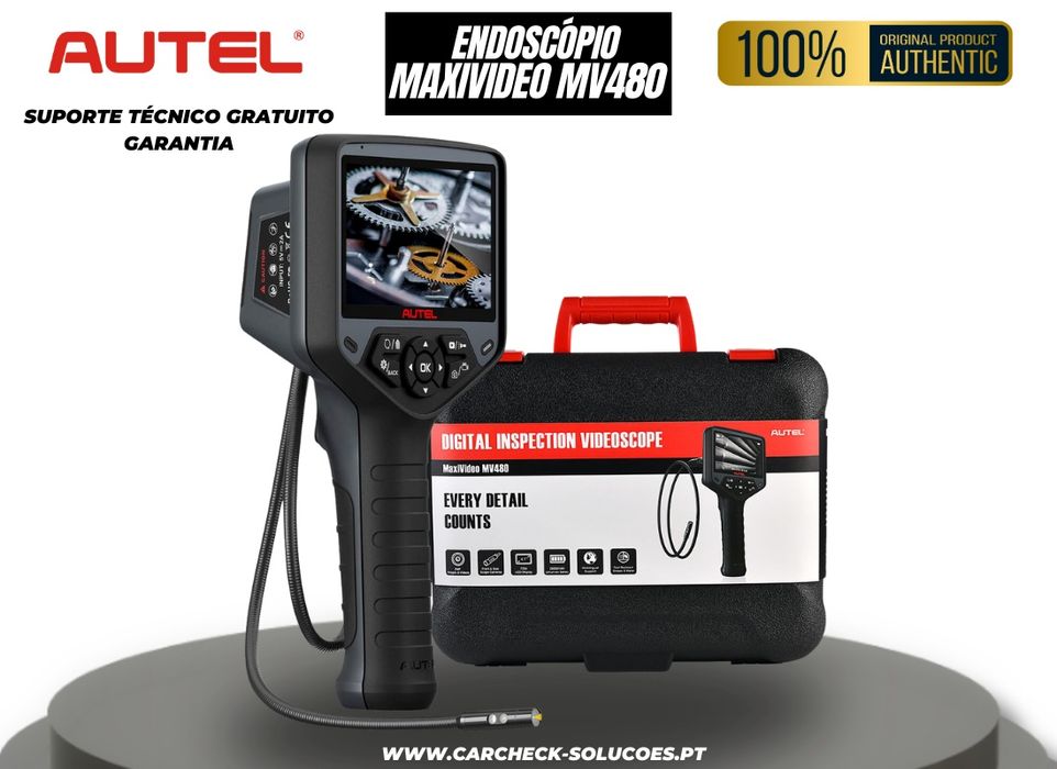 Autel MaxiVideo MV480 – O Videoscópio Digital de Alta Precisão