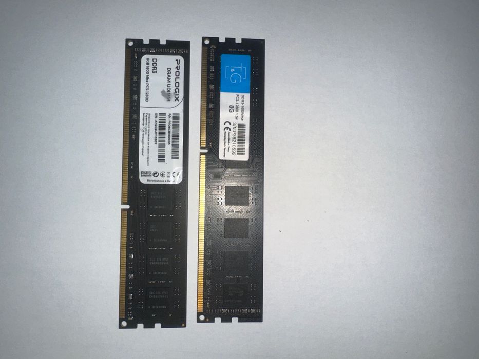 DDR 3 Ram 2x8 1600 mh