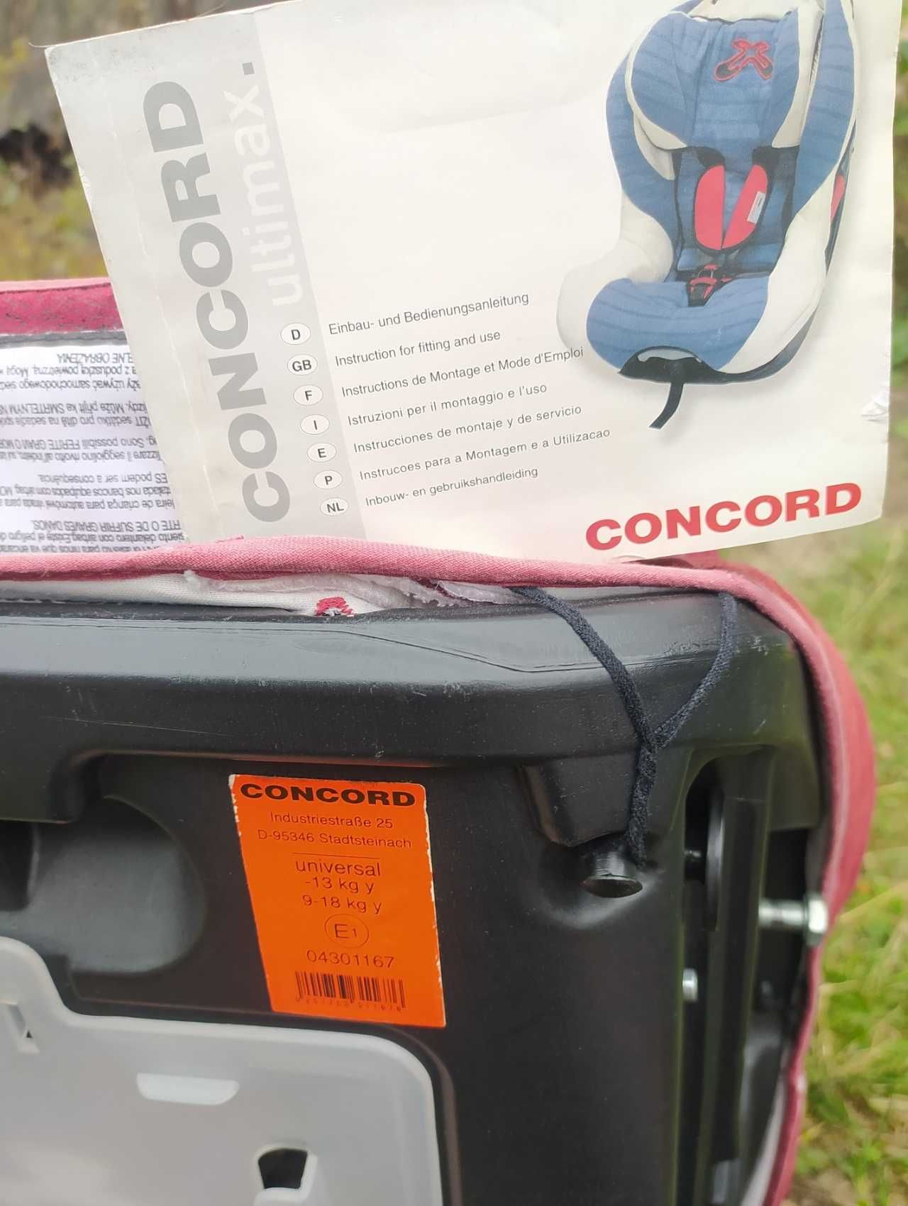 Дитяче автокрісло Concord Ultimax 0-18 кг