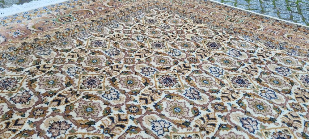 -70% kaszmirowy indo bidjar lśniący perski dywan ręcznie tkany 200/320