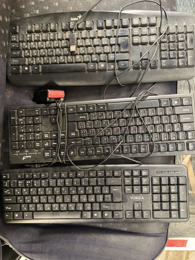 Клавіатури для ПК, usb, vinga, defender, genius